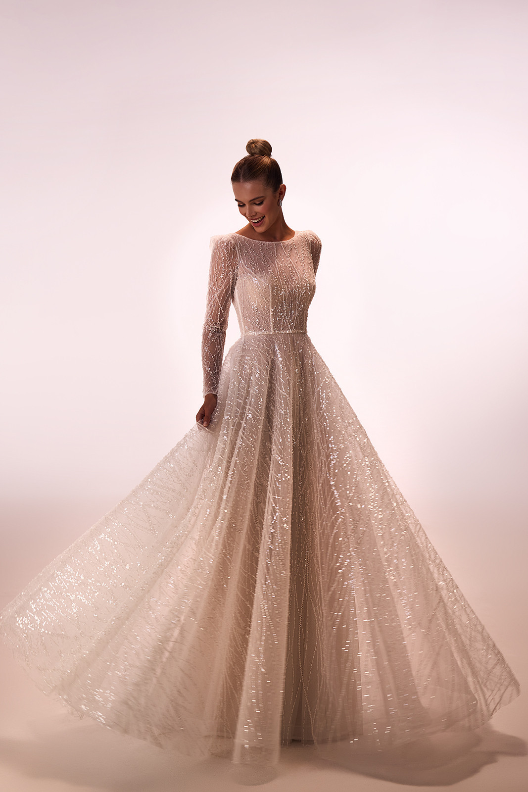 Galia wedding dress front