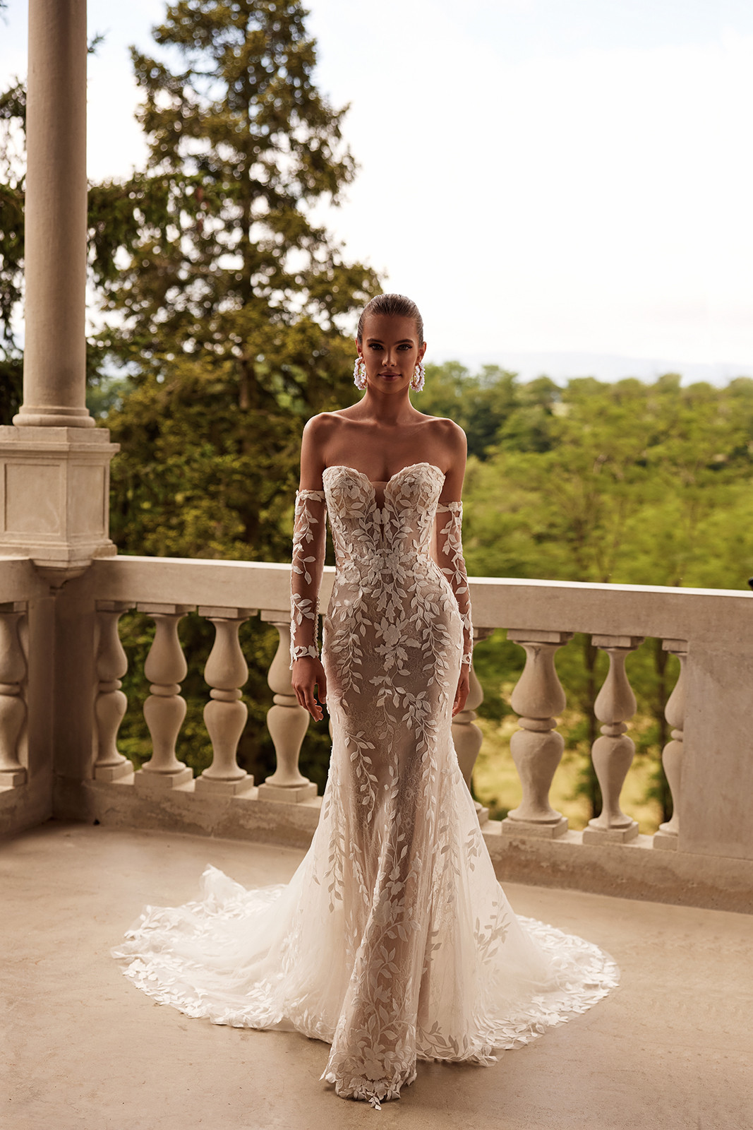 Procella wedding dress front full